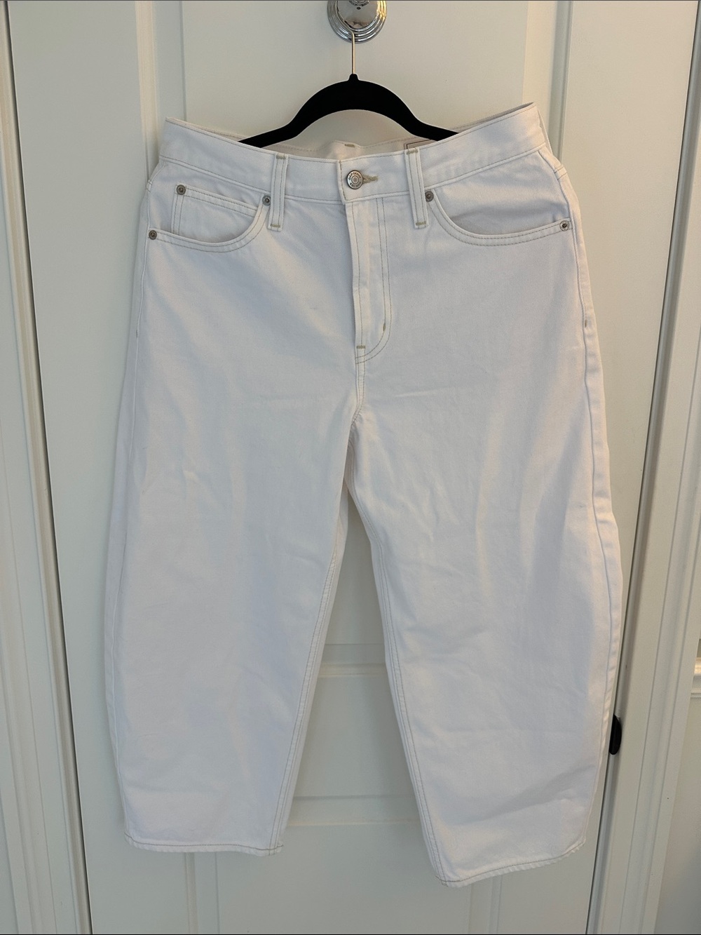 Gap barrel leg pants petite size 28p